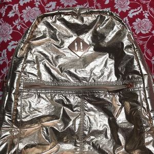 Gold backpack